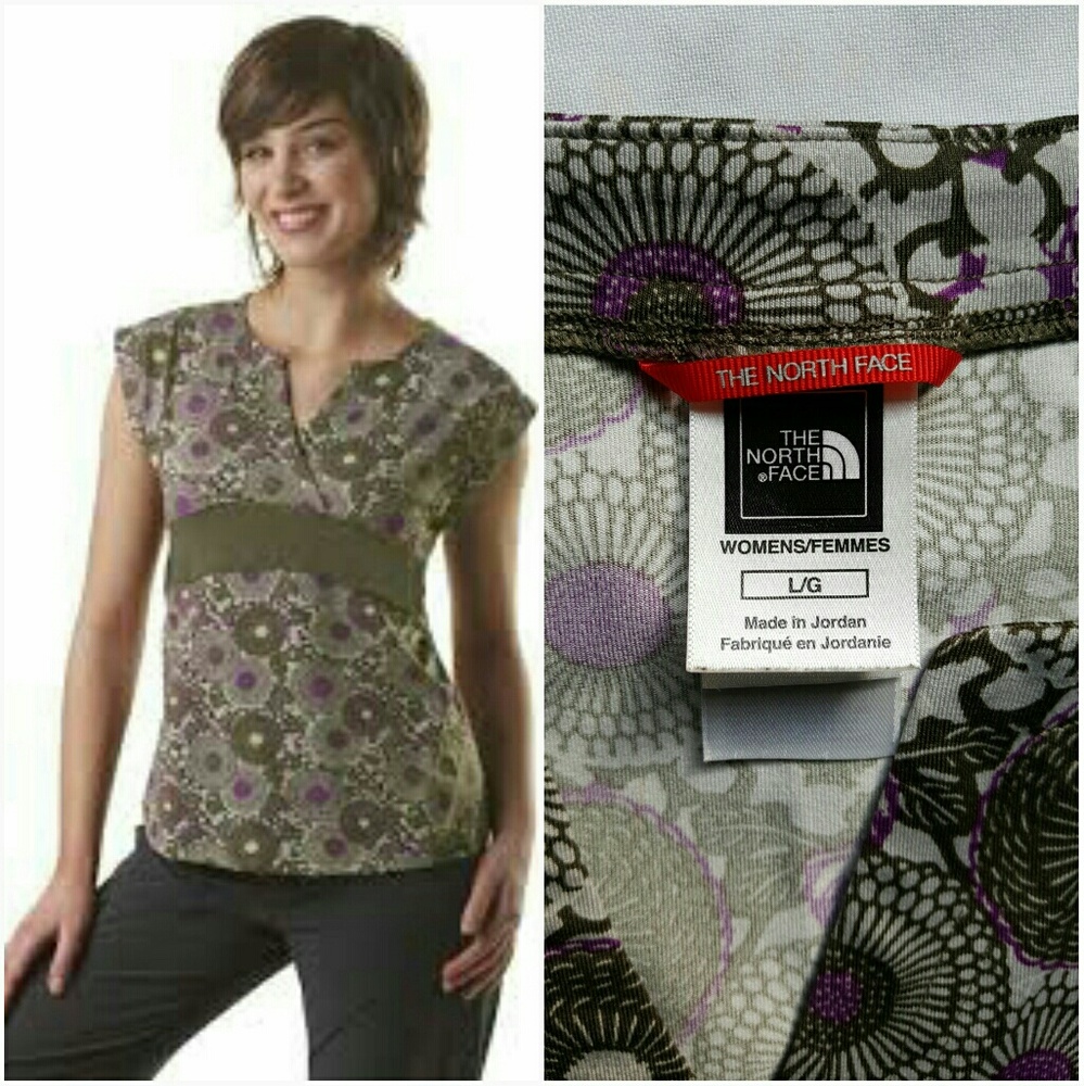The North Face top stretchy Size Large